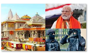 ଅଯୋଧ୍ୟା ରାମ ମନ୍ଦିରରେ ଧ୍ଵଜା ଆରୋହଣ କରିଛନ୍ତି ପ୍ରଧାନମନ୍ତ୍ରୀ ନରେନ୍ଦ୍ର ମୋଦୀ